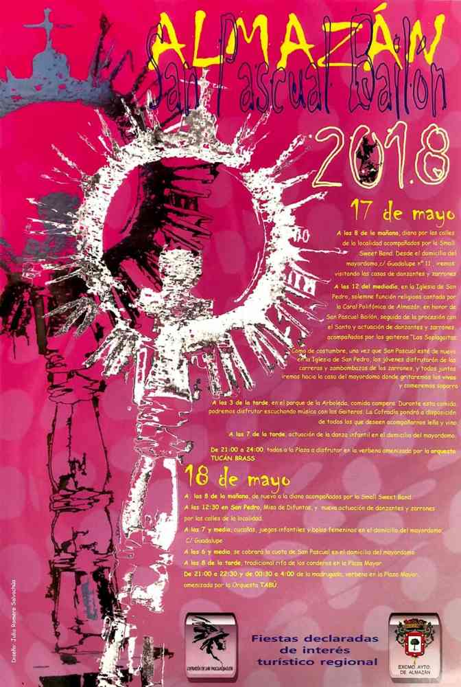 Fiestas de San Pascual Bailón y El Zarrón 2018 Almazán